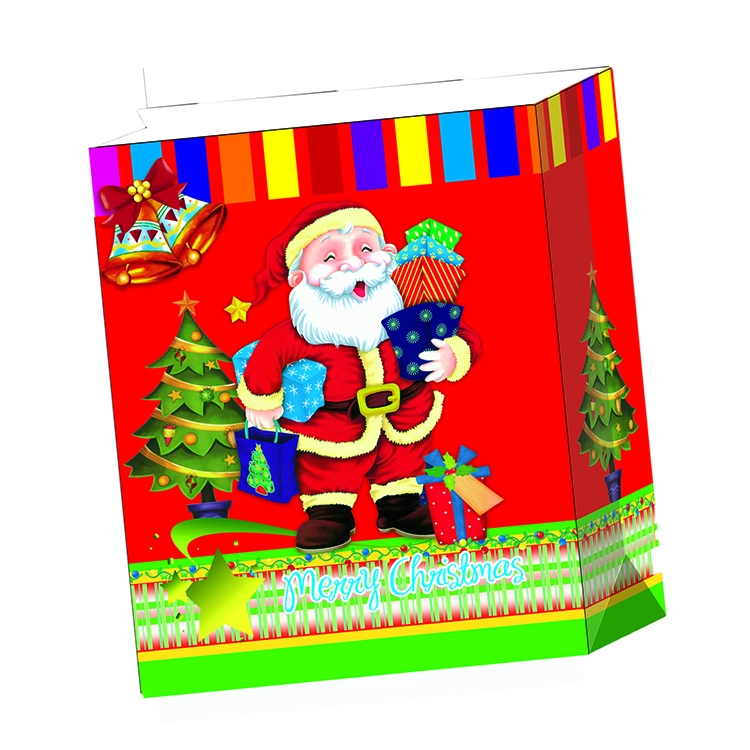 Bolsos de compras impresos personalizados resistentes del regalo del partido del almacenamiento del bajo costo 1