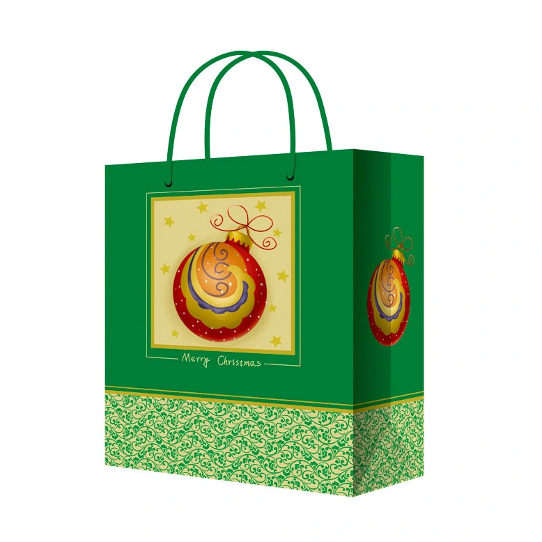 Bolsos de compras impresos personalizados resistentes del regalo del partido del almacenamiento del bajo costo 3