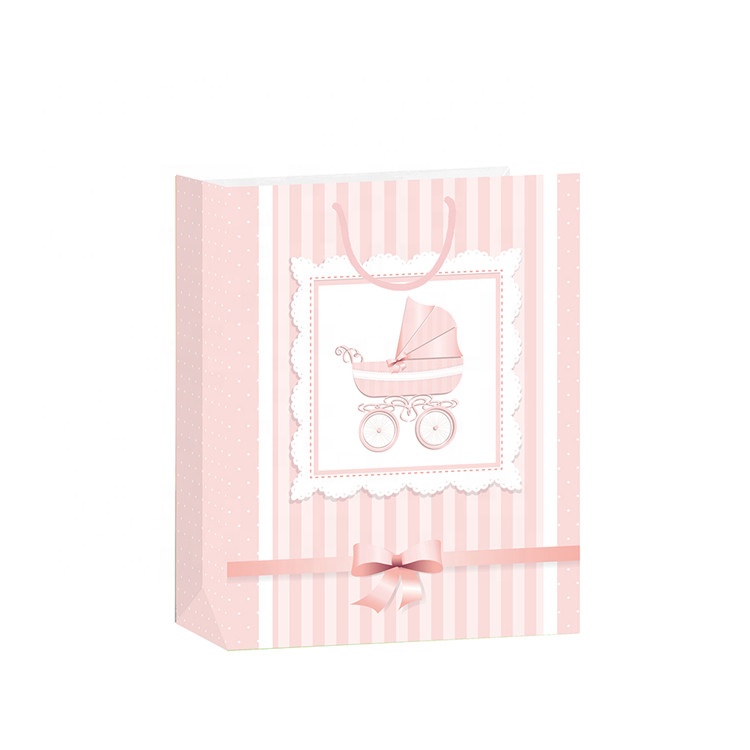 New Design Gridding Foldable Pure Large Capacity Coated Paper Packing Bags 3