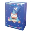 Sacchetti regalo in carta per stampa offset ecologici blu intenso di diversi colori classici per la festa di compleanno 1