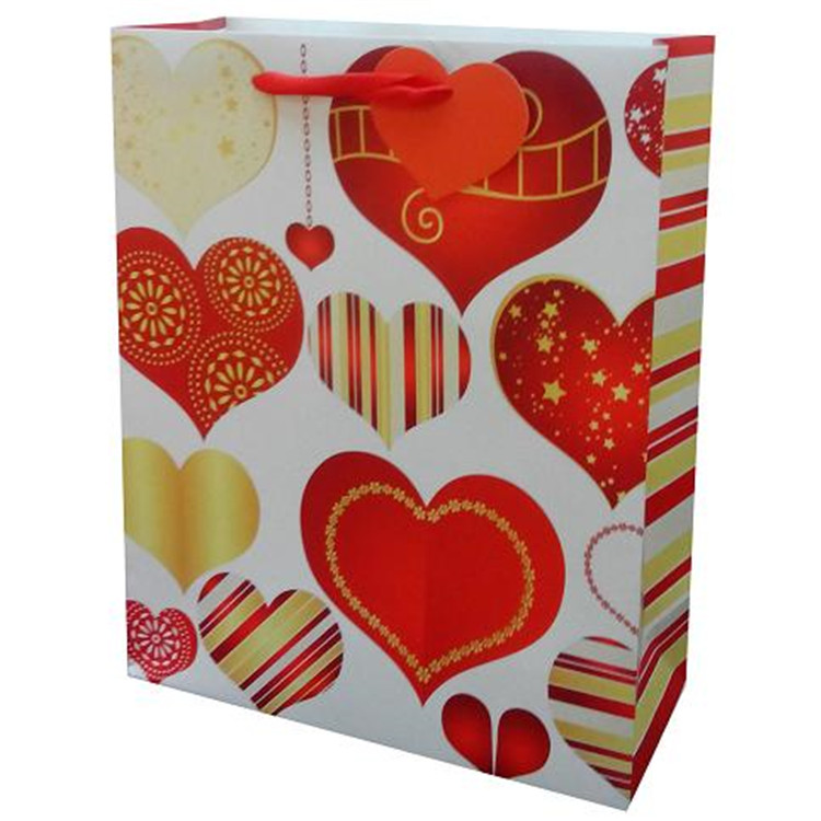High Quality New Design Wrapping Paper Tote Wedding Gift Bags 6