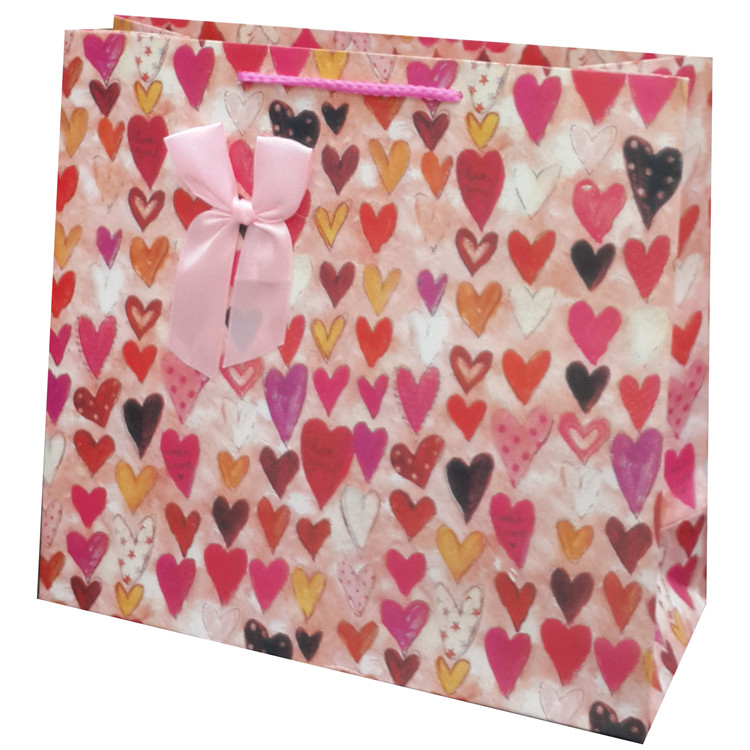 High Quality New Design Wrapping Paper Tote Wedding Gift Bags 5