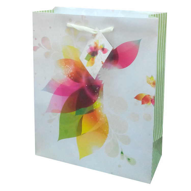 Top Quality Reusable Durable Kraft Custom Craft Paper Bag With Rope Handles 5