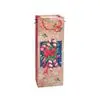 New Products Fashionable Reusable Printing Cartoon Hand Kraft Paper Wine Bag With Rope Handle 1