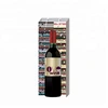 Recyclez les sacs de vin en papier d'achats imprimés sur mesure avec impression offset, sac d'emballage cadeau en papier 2