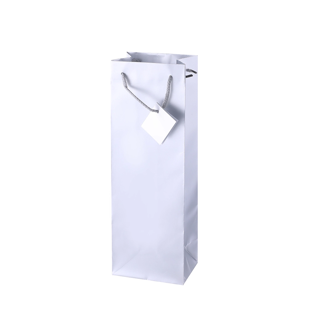 Custom Printed Retail Gold Easy Carry Square Bottom Paper Gift Bag For Shopping 1