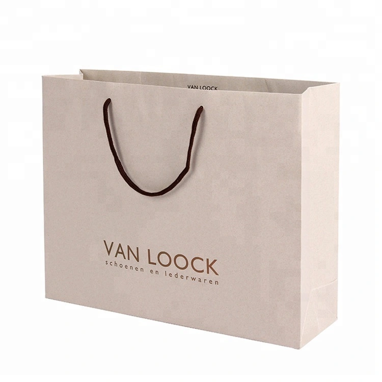 Cheap Custom Luxury Gift Advertising Paper Shopping Bag with Your Own Logo Printing 1