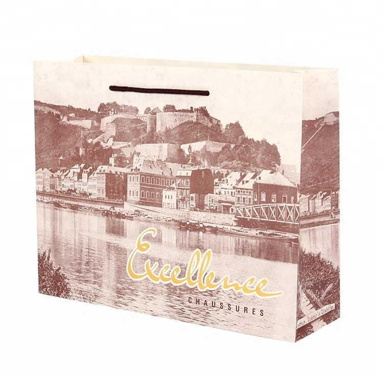 China Manufacturer Custom Printing Eco-friendly Recyclable Paper Gift Bags 1