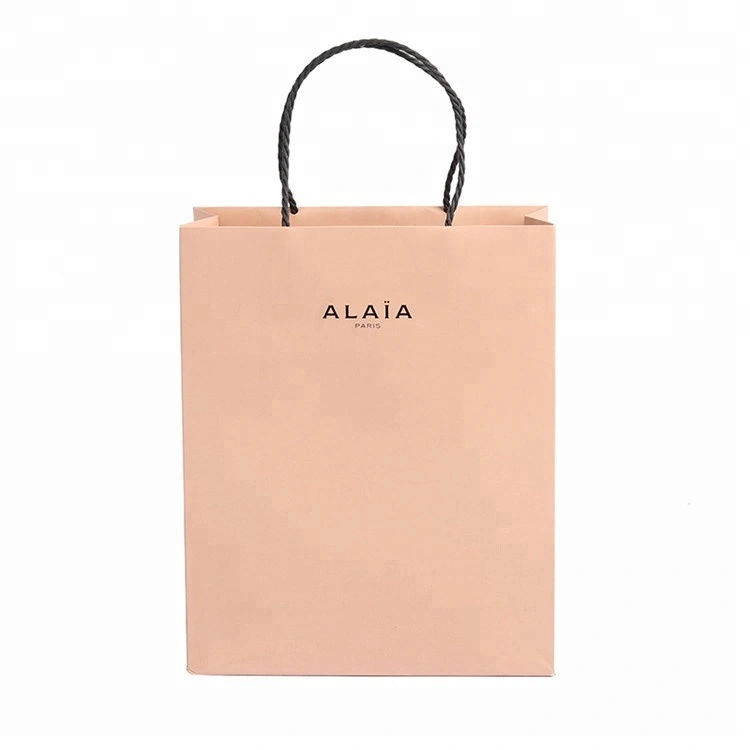 Jialan Paquete de bolsas de papel con logo de proveedor para promoción. 1