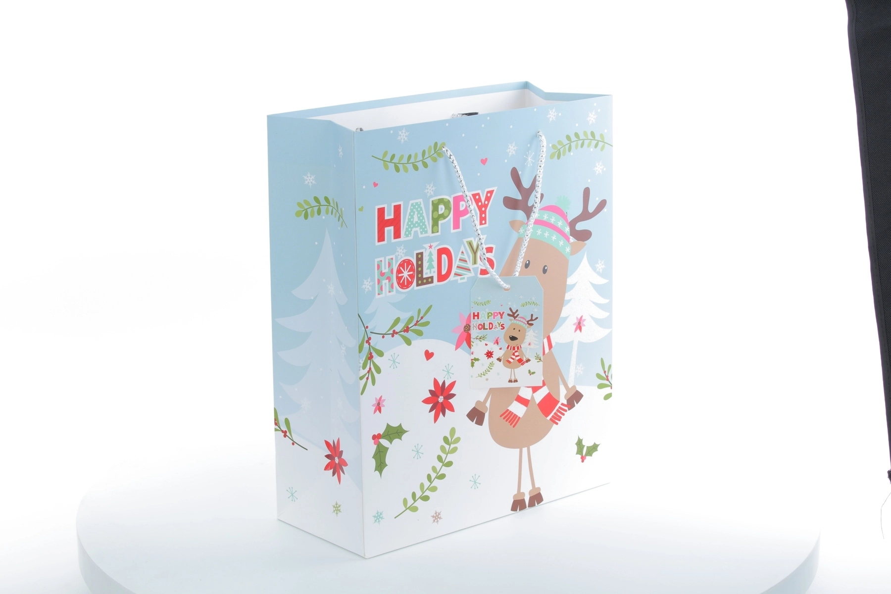Sacs en papier personnalisés à vendre en usine pour les cadeaux de Noël 2