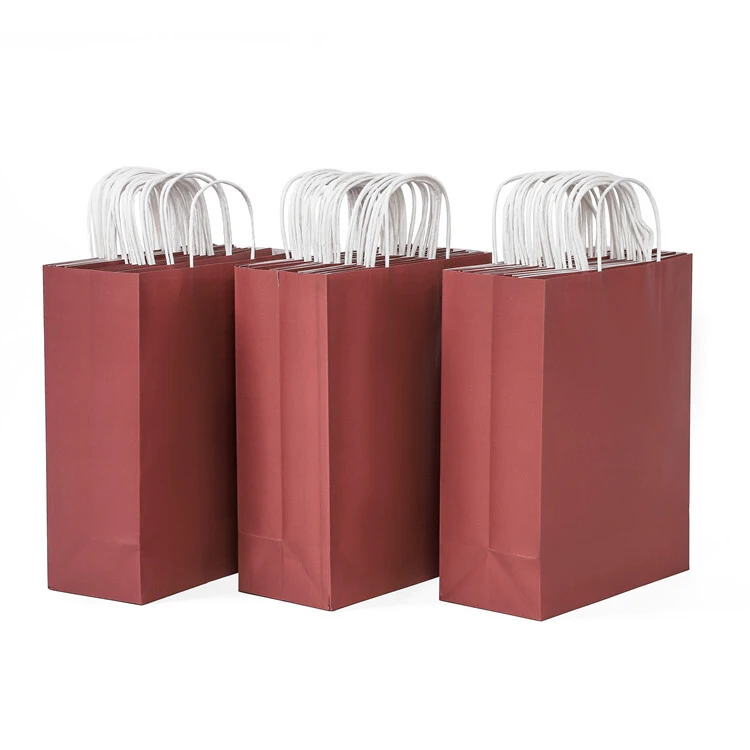 Jialan Package bulk brown bags with handles for sale for shopping in supermarkets 6