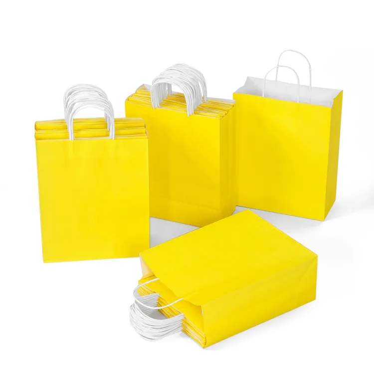 Best printed brown paper bags supplier for daily shopping 1