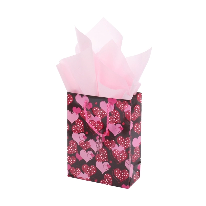 Direct factory FSC audit Valentines' day gift shopping paper bag 1