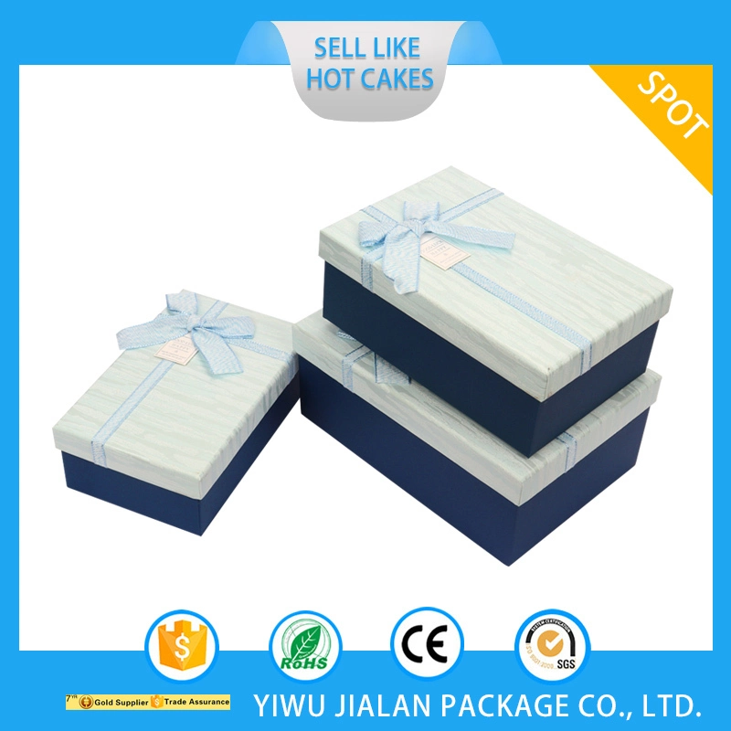 Caja de regalo de papel de lujo con logotipo personalizado, caja cosmética de moda para boda 1