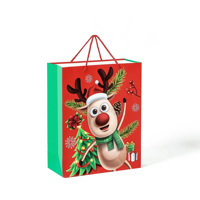 Jialan Package paper bag sizes manufacturer for christmas presents 2