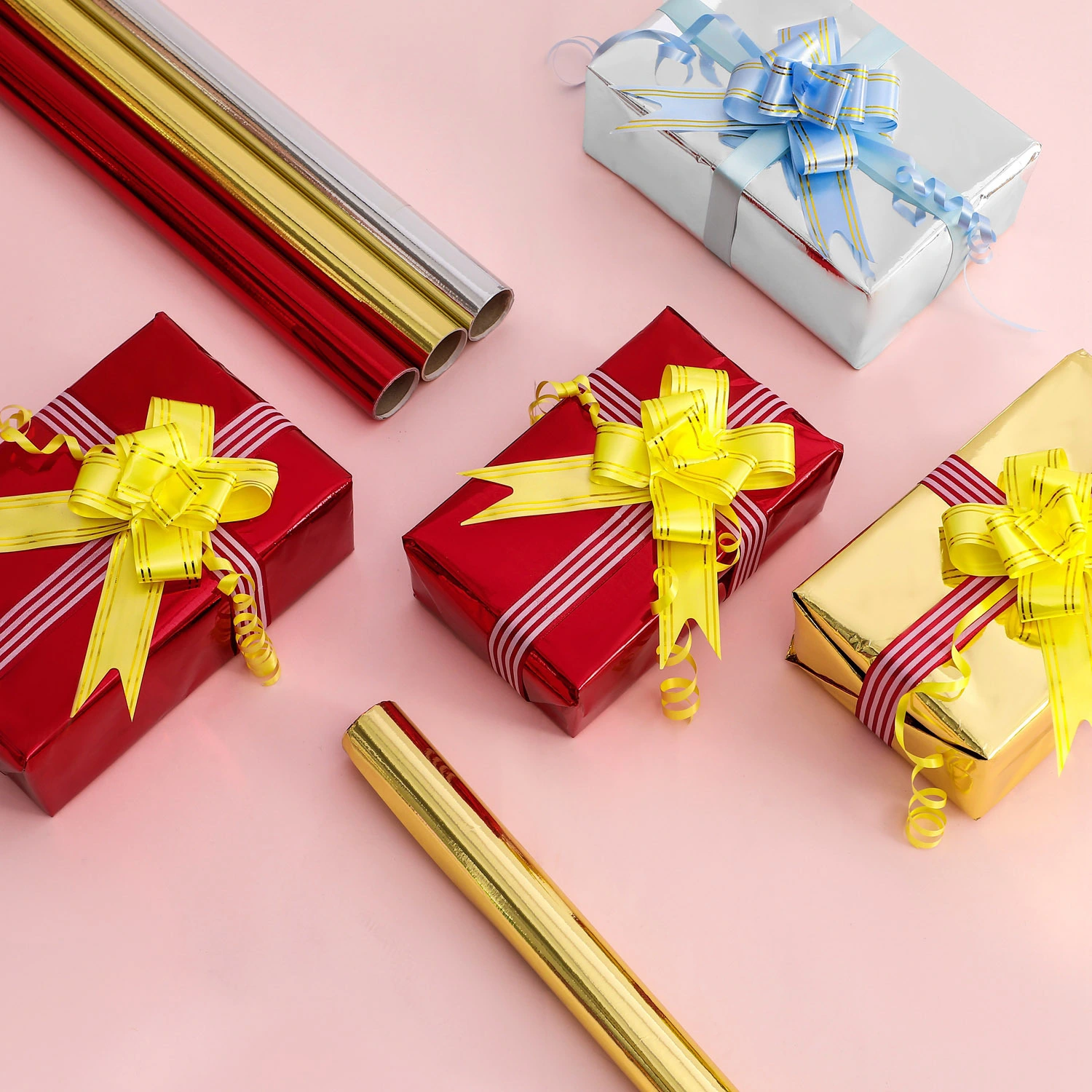 Prezzo all'ingrosso dei fogli di carta da imballaggio sfusi per pacchetto regalo 4