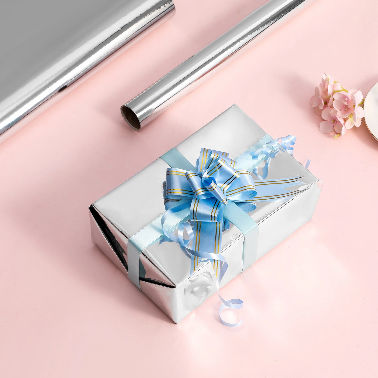 Jialan Paquete Compre papel de seda azul marino a la venta para paquete de regalo 1