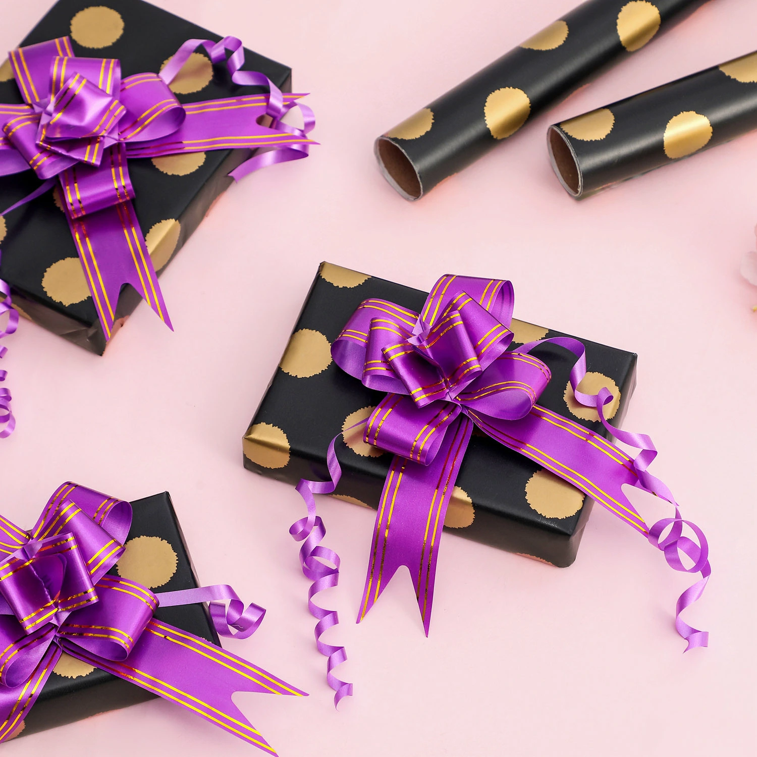 Jialan Pacchetto Fabbrica all'ingrosso di carta da imballaggio sfusa personalizzata per pacchetti regalo 2