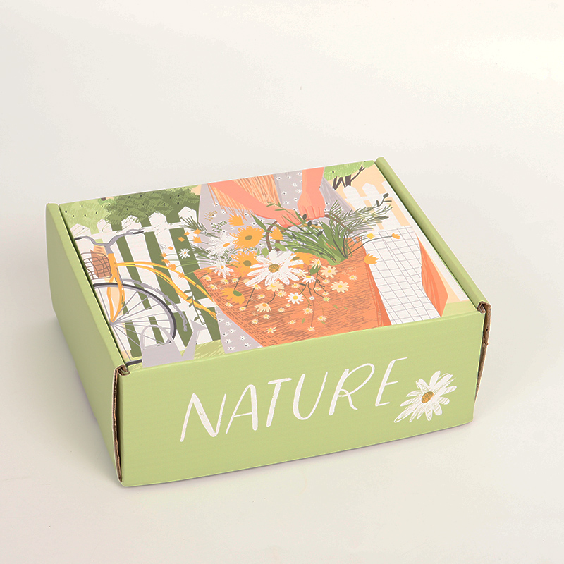 Color printed coorrugated box children's toy packaging box manufacturer 8