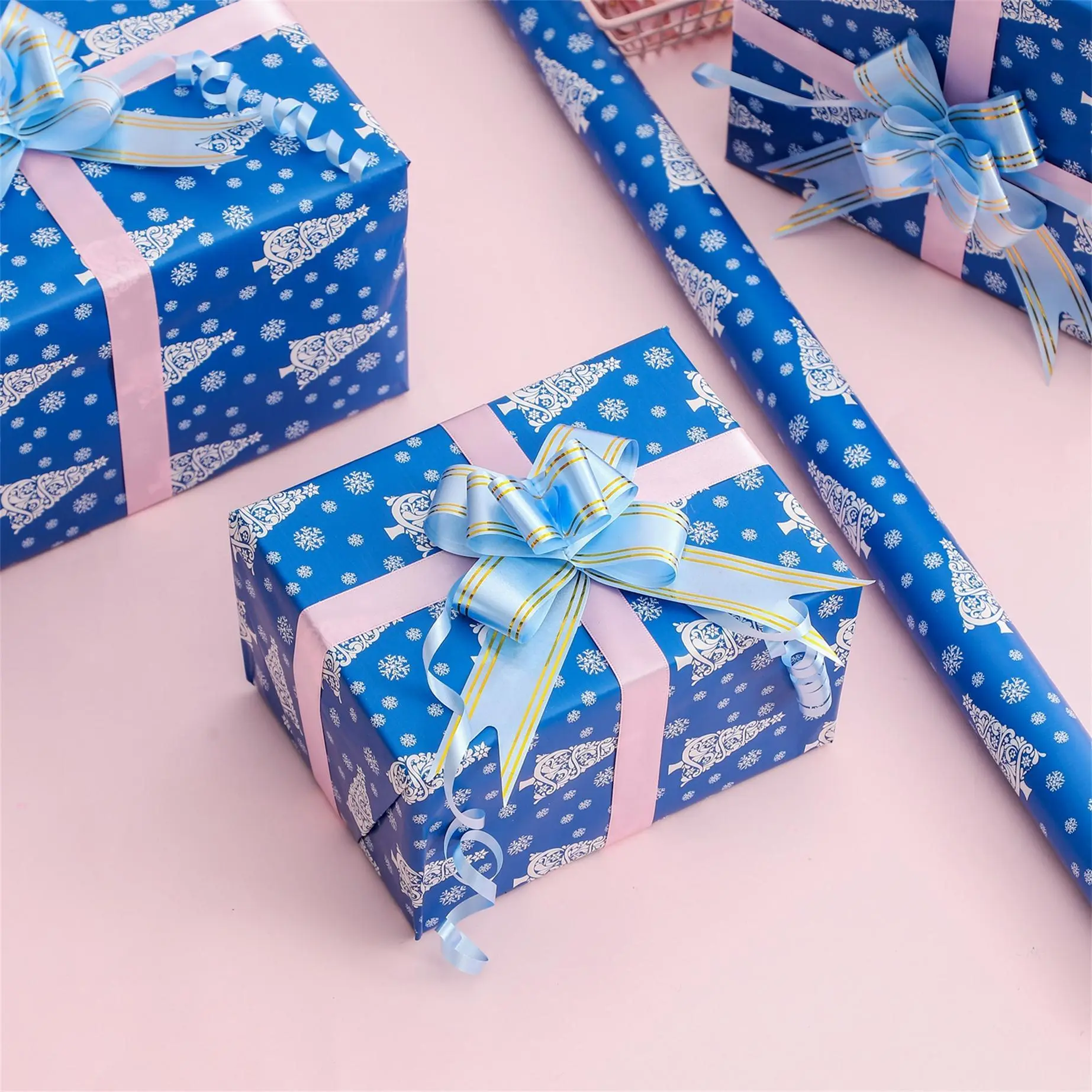 Jialan Emballage de papier d'emballage imprimé personnalisé, prix d'usine en gros pour emballage cadeau 1
