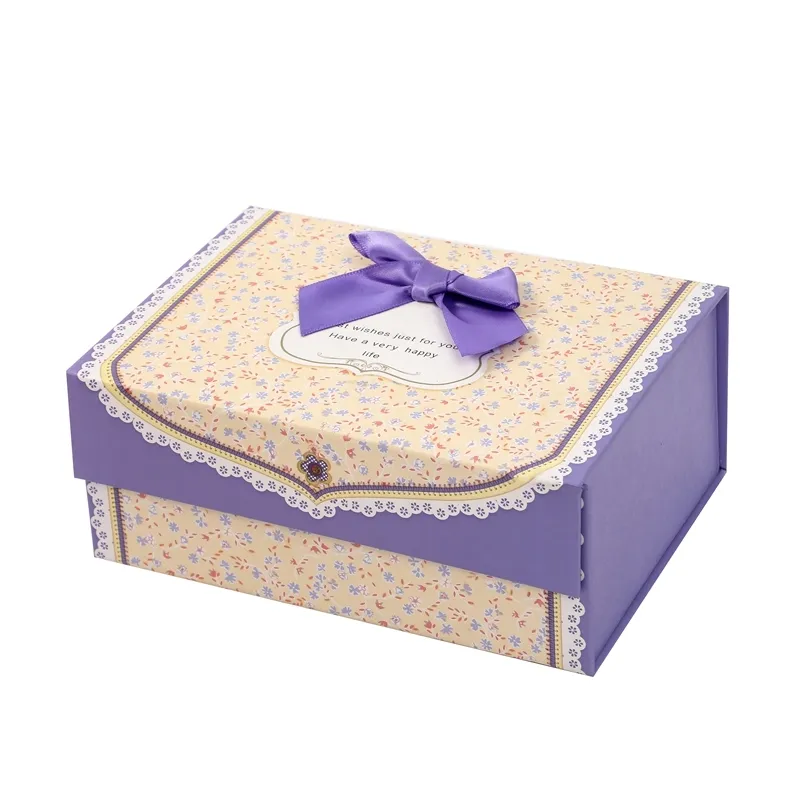Custom paper box wholesale for holiday gifts packing 2