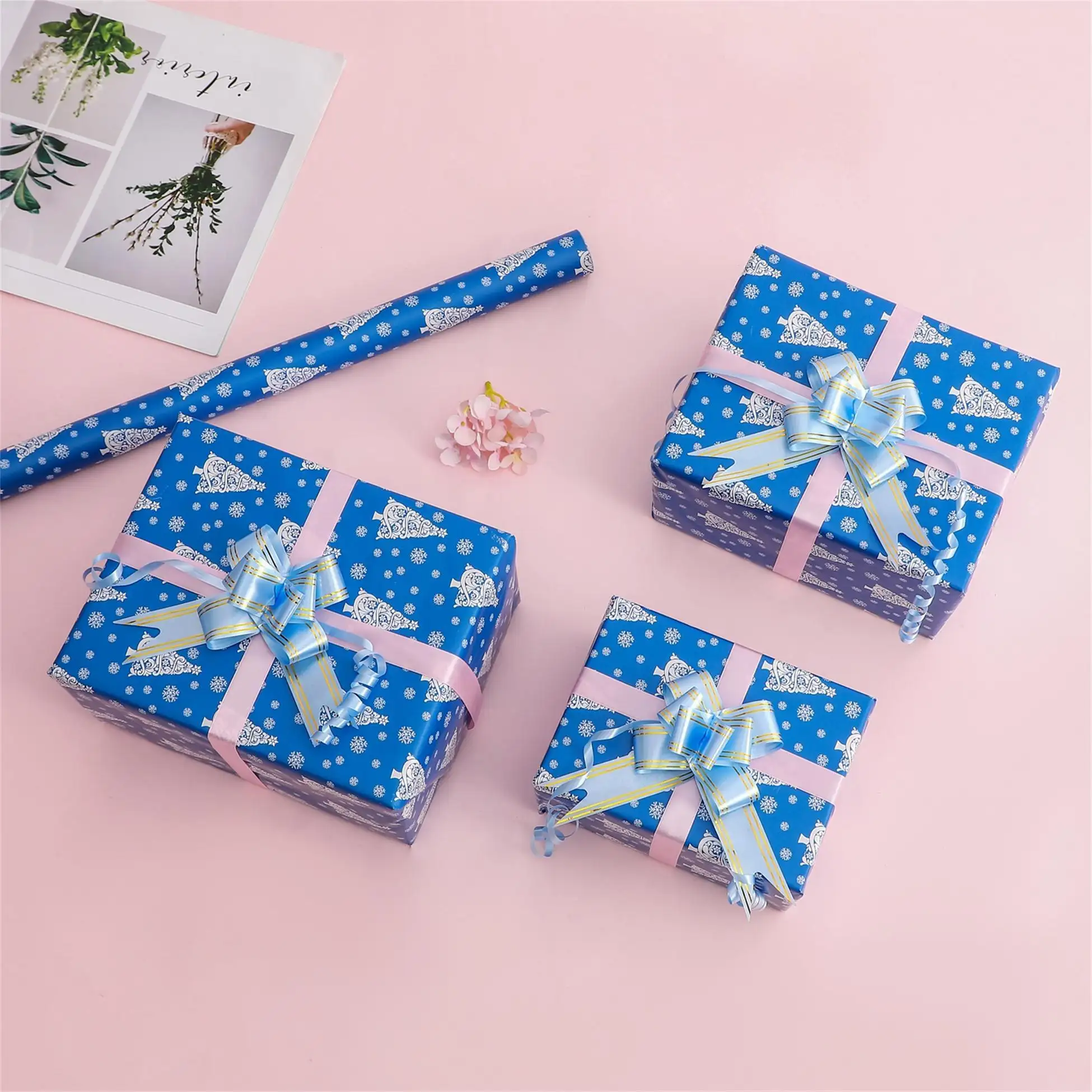 Jialan Package New bulk buy christmas wrapping paper factory for holiday gifts 2