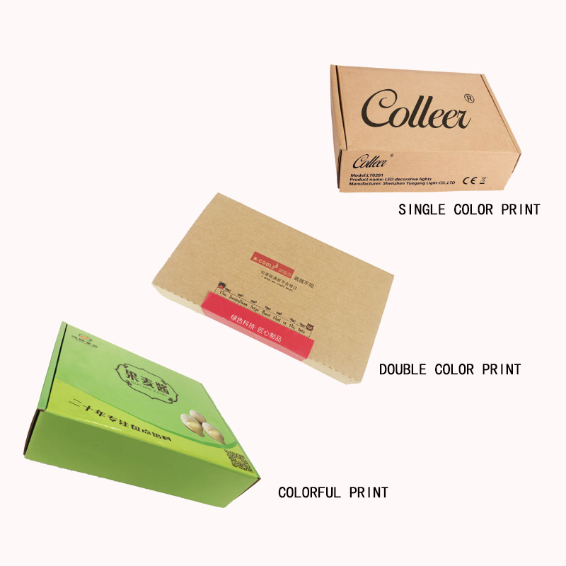 Wholesale Custom Recycled Corrugated Shipping Cardboard kraft paper packaging box 3