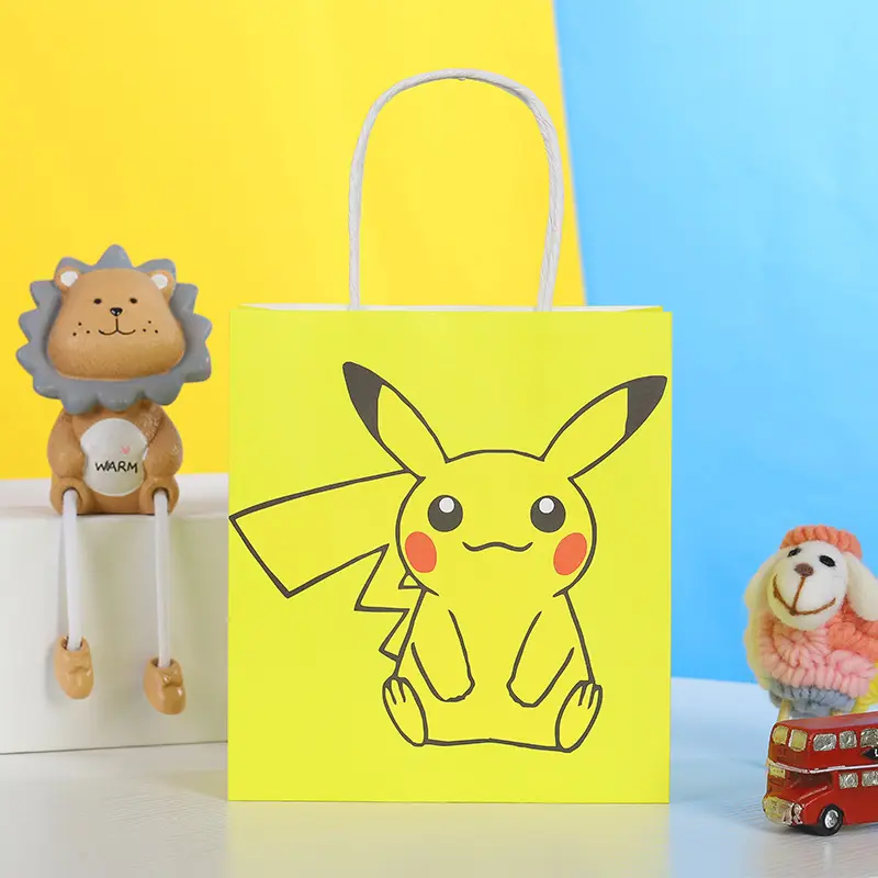 Customized paper bags with handles company for packing gifts 4