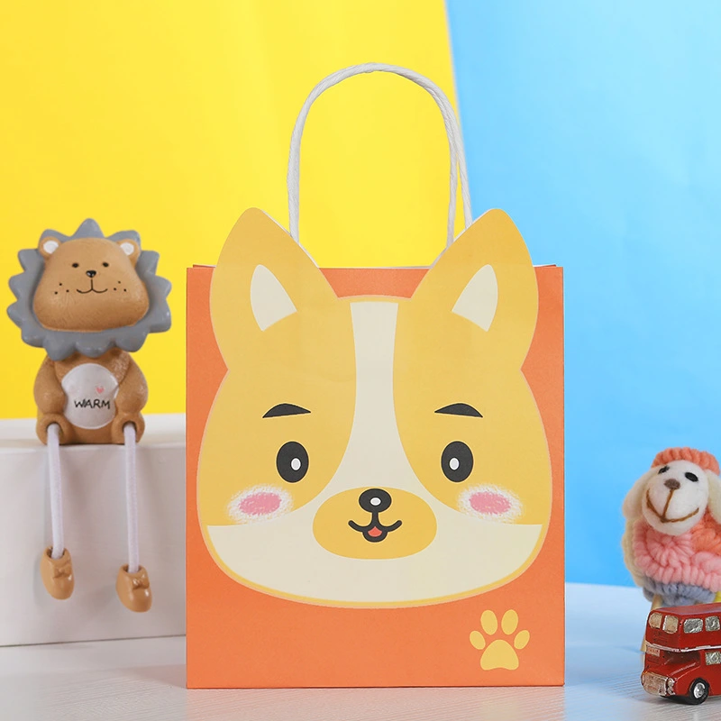 Customized paper bags with handles company for packing gifts 2