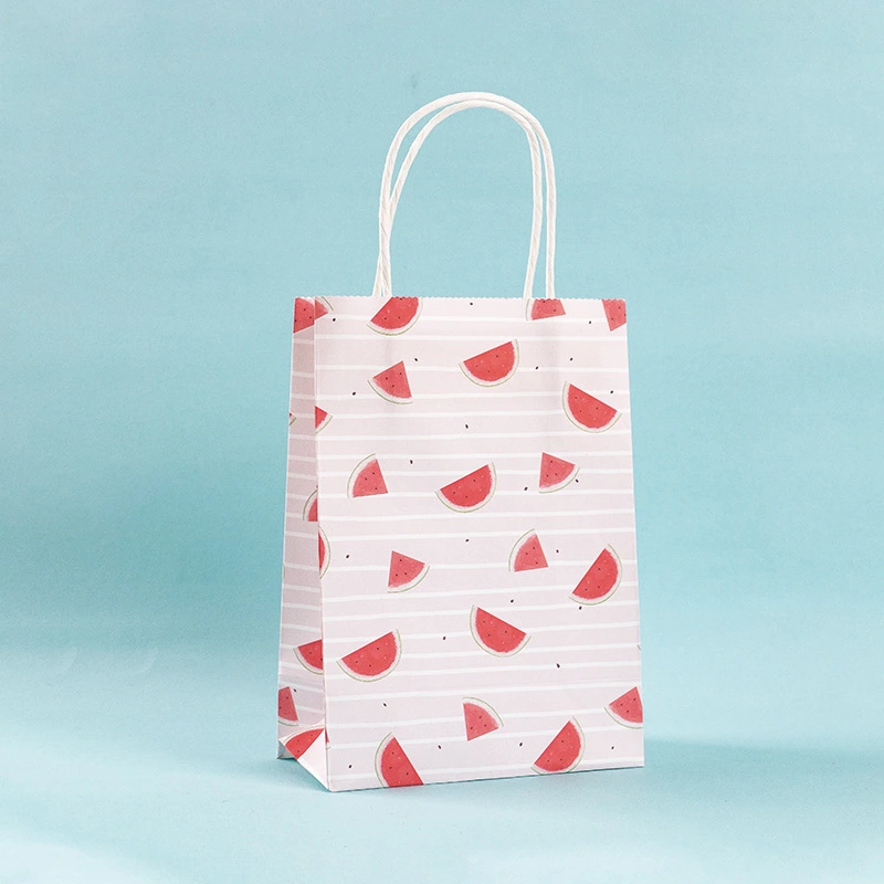 Latest brown paper bag company for packing gifts 5