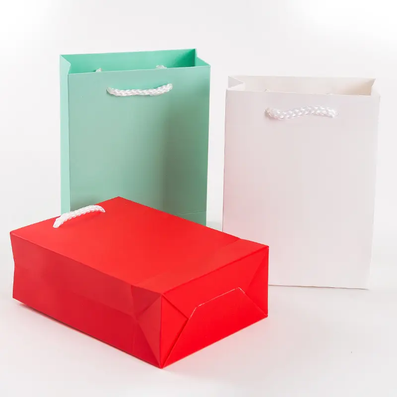 Buy paper gift bags factory for packing birthday gifts 3