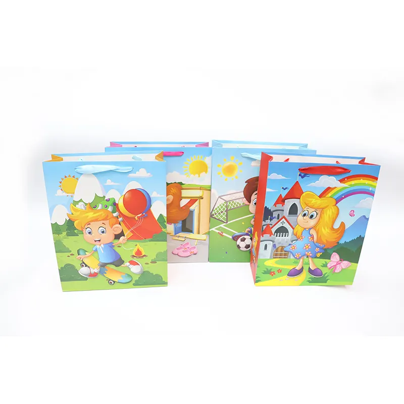 La mejor fábrica de bolsas de papel decorativas para empacar regalos. 6
