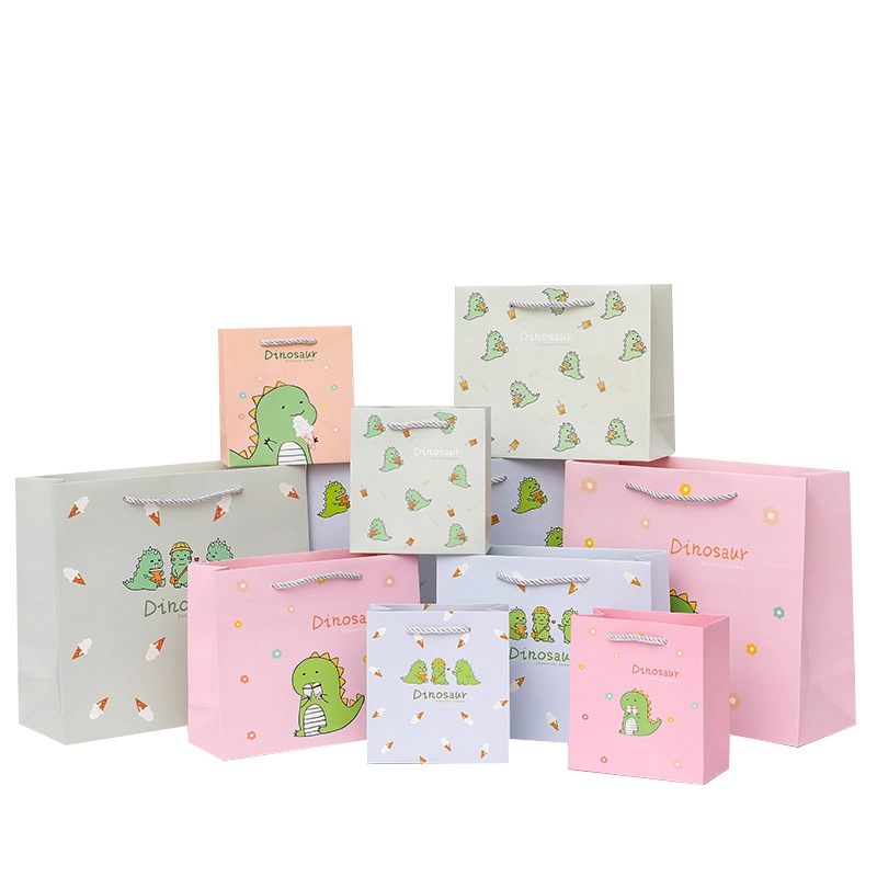 Sac en papier cadeau de haute qualité, vente en gros pour emballage de cadeaux 1