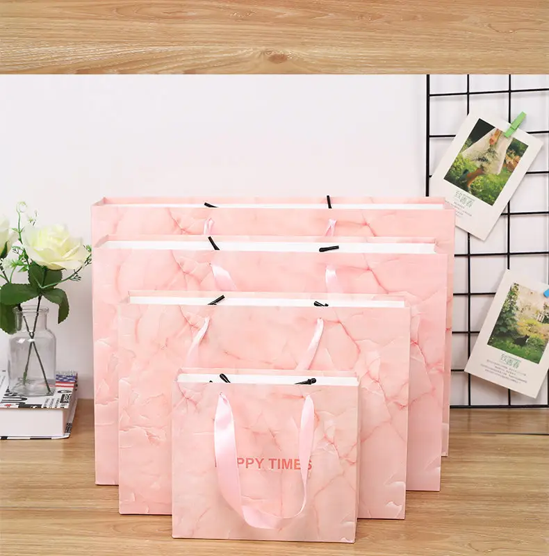Jialan Pacchetto personalizzato di sacchetti regalo economici aziendali 4