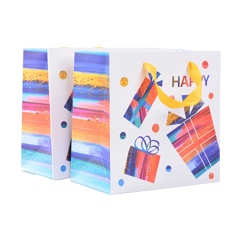Jialan Usine de sacs en papier imprimés pour les magasins de cadeaux 5
