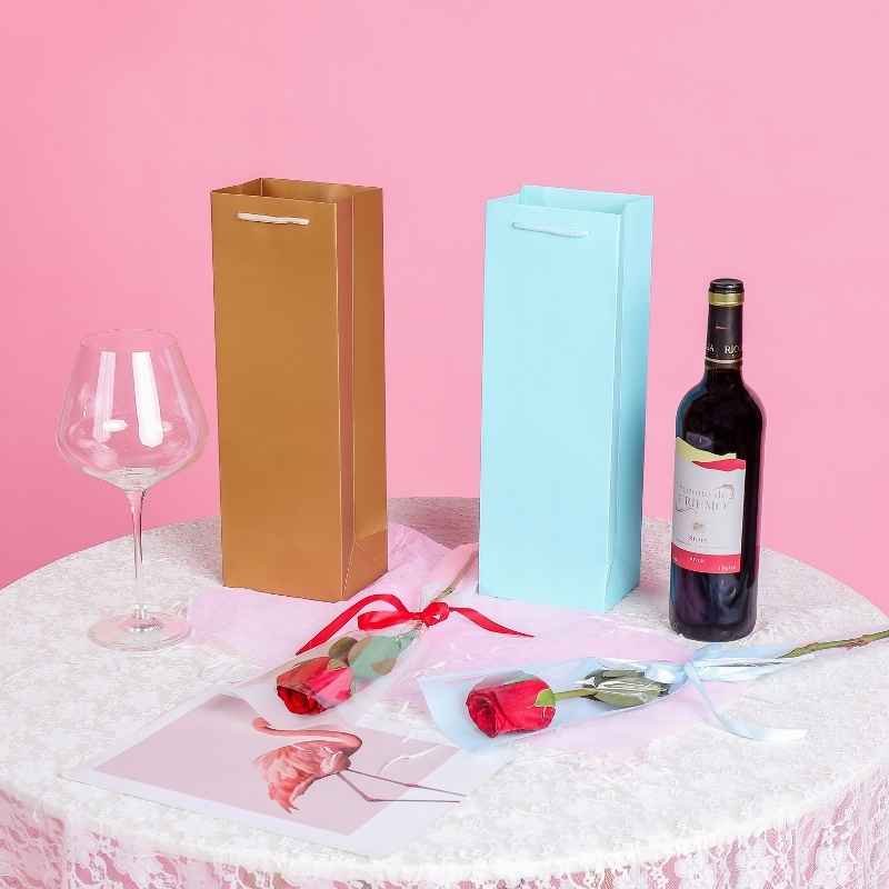 Fornitura di buste di vino personalizzate per enoteche 1