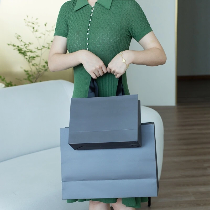 Jialan Package Custom made personalized paper bags company for holiday gifts packing 4