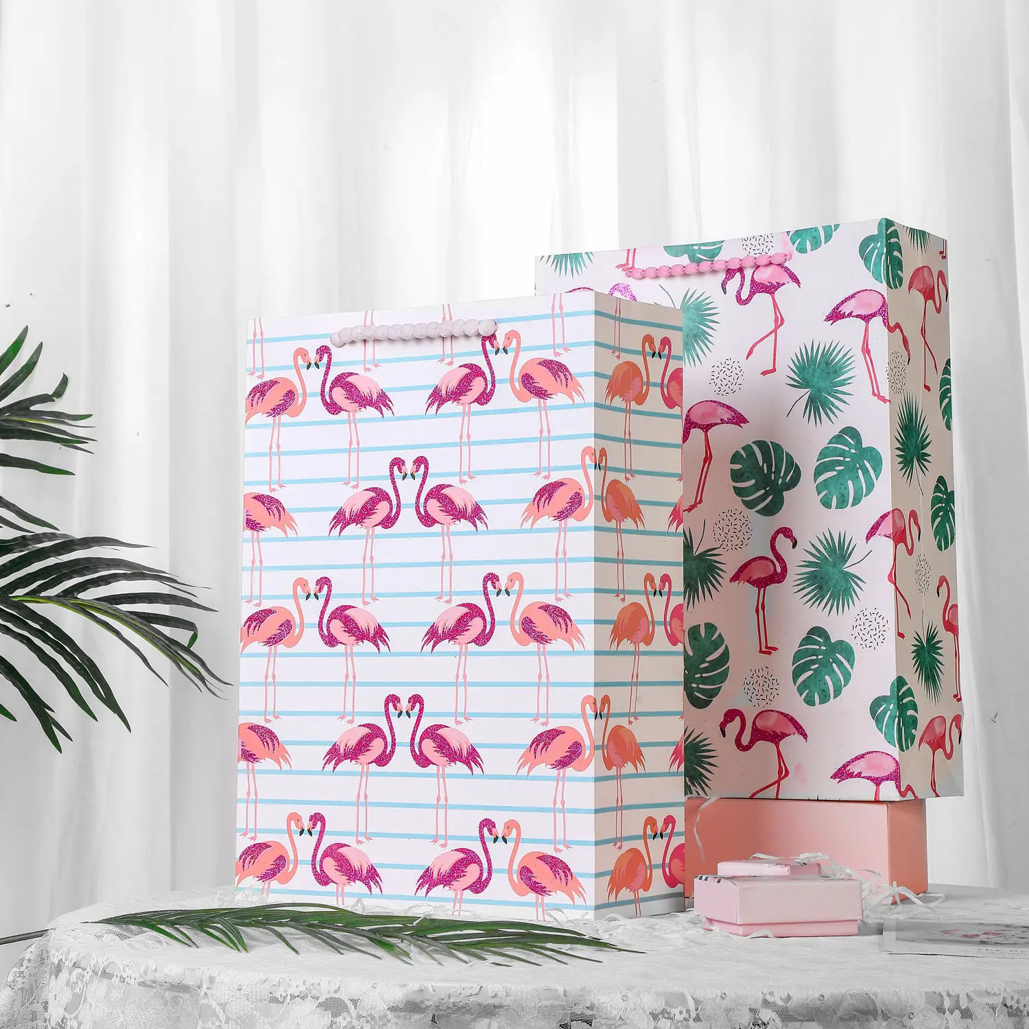 Jialan Package buy pink paper bags with handles supply for packing birthday gifts 2