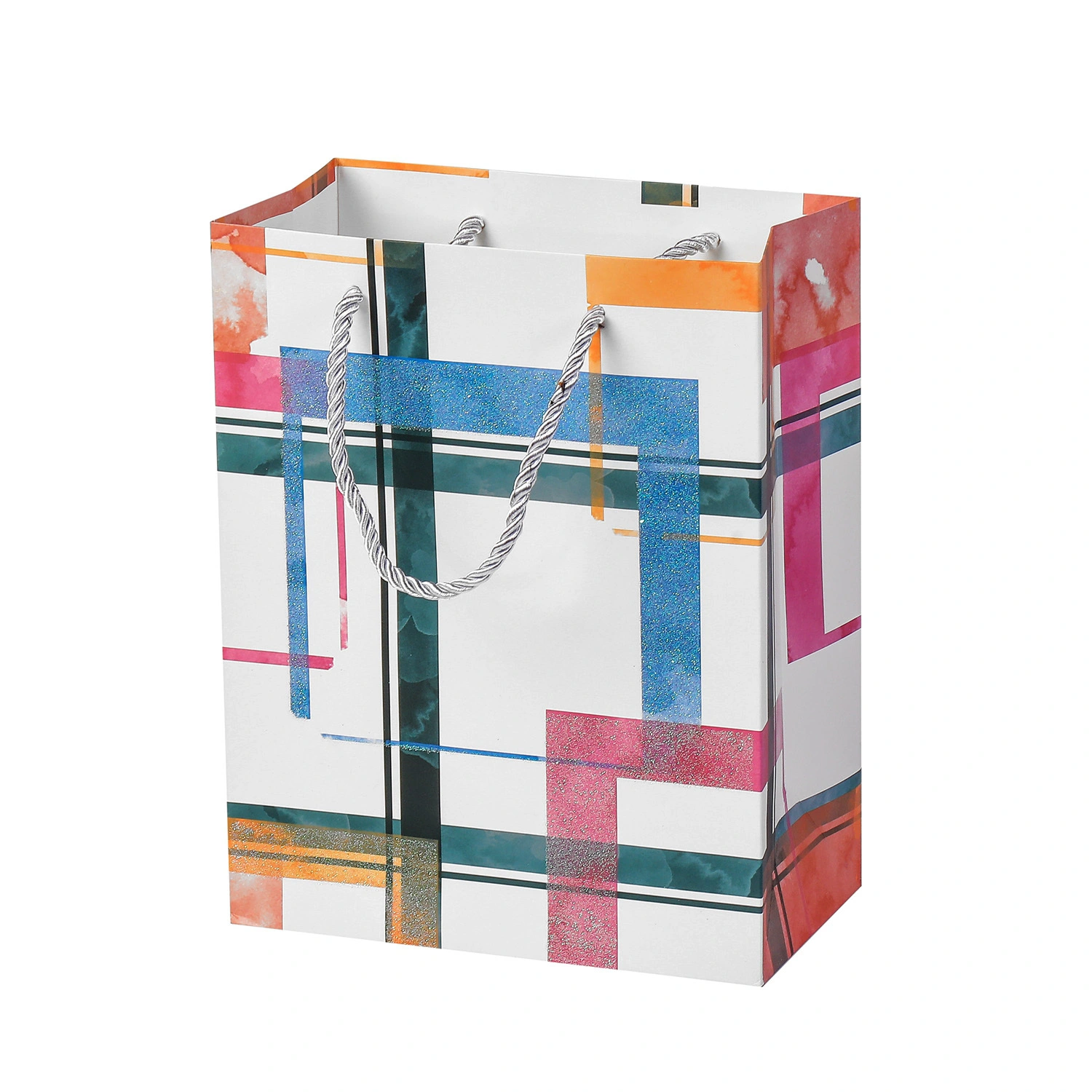 Jialan Paquete de fábrica de bolsas de papel reciclado. 5