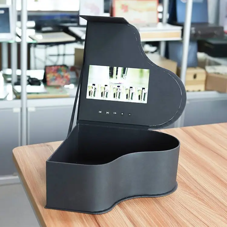 Jialan - Caja de regalo video personalizada del Lcd para el envío de empaquetado 1