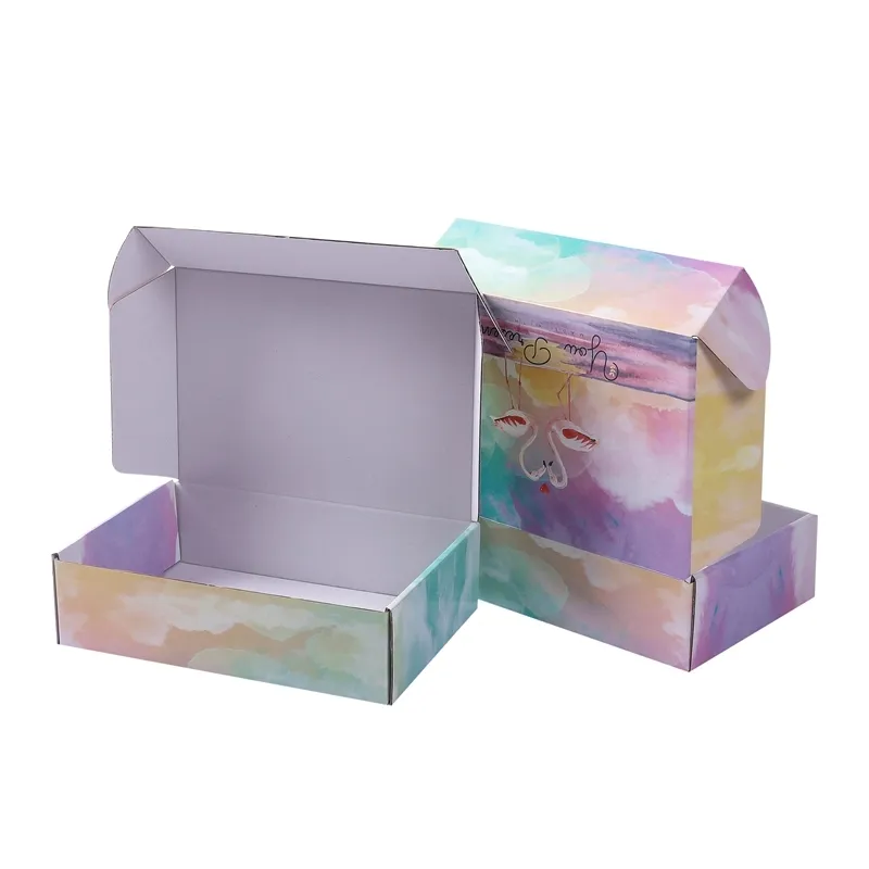 Jialan Paquete El mejor proveedor de cajas postales 6x6x1 para envío 4