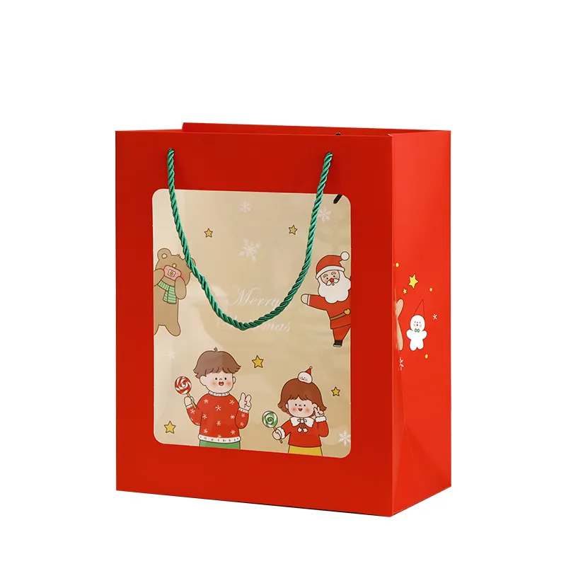 Jialan Pacchetto Fabbrica di sacchetti regalo di carta professionali per l'imballaggio di regali 7