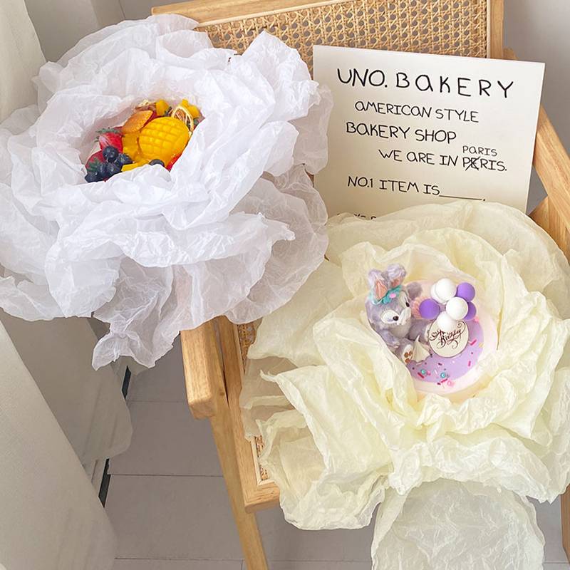 Hot selling flowers packaging tissue paper  cake lined wrapping paper factory wholesale 1