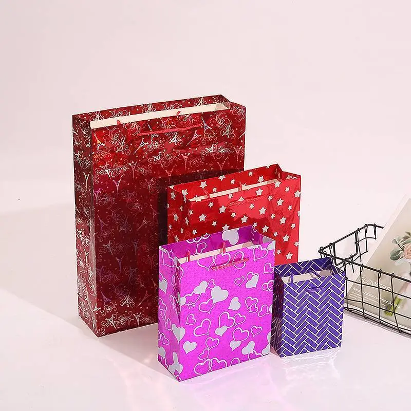 Holographic Gift Bags for gift packaging 1