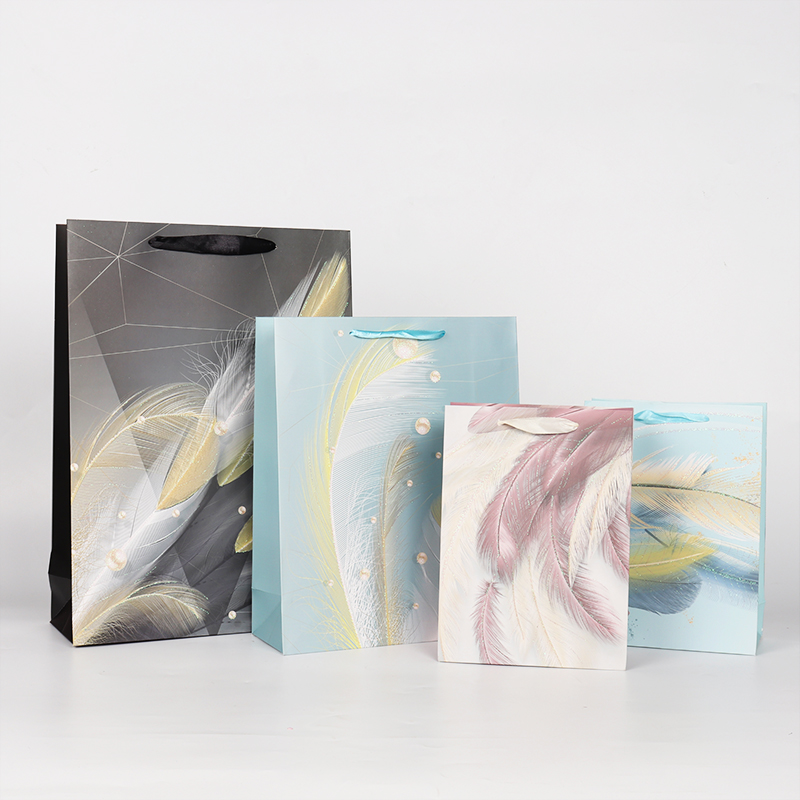 China Manufacturer Wholesale Color Printed Gift Bags Suitable For Various Scenarios In Stock 6