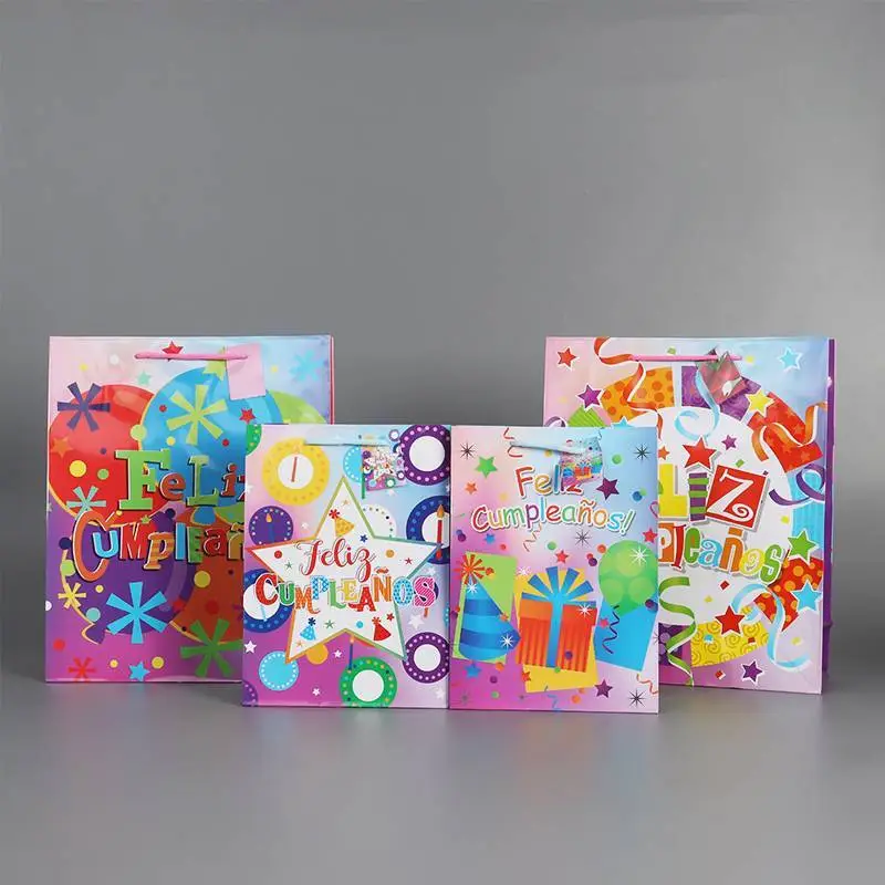 Produttore di sacchetti regalo per cartoni animati all'ingrosso per confezioni regalo per feste per bambini 1