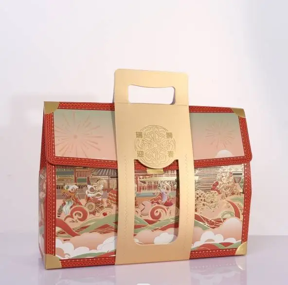 New design holiday gift boxes with hot stamping Embossing Online Wholesale 1