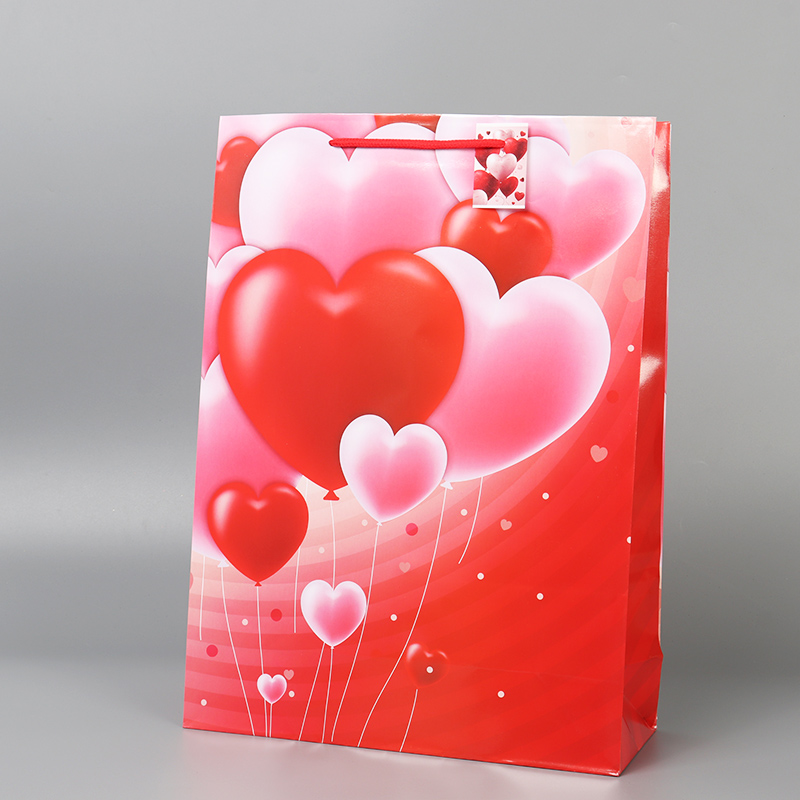 Manufacturer Wholesale High Quality Gift shopping bags for Valentine's Day 3
