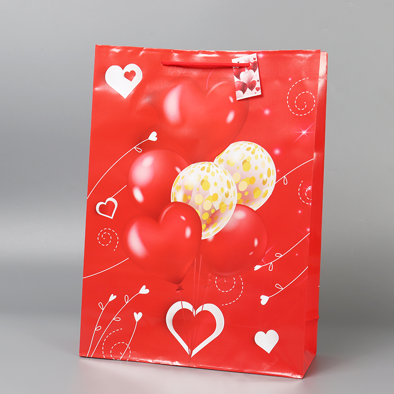 Manufacturer Wholesale High Quality Gift shopping bags for Valentine's Day 4