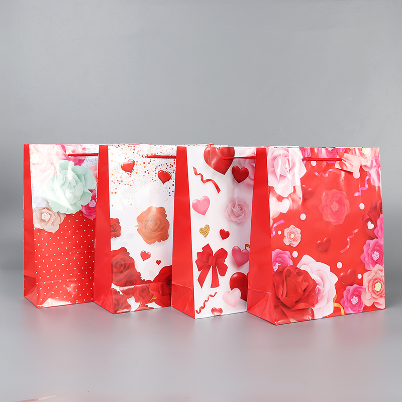 Manufacturer Wholesale High Quality Gift shopping bags for Valentine's Day 1